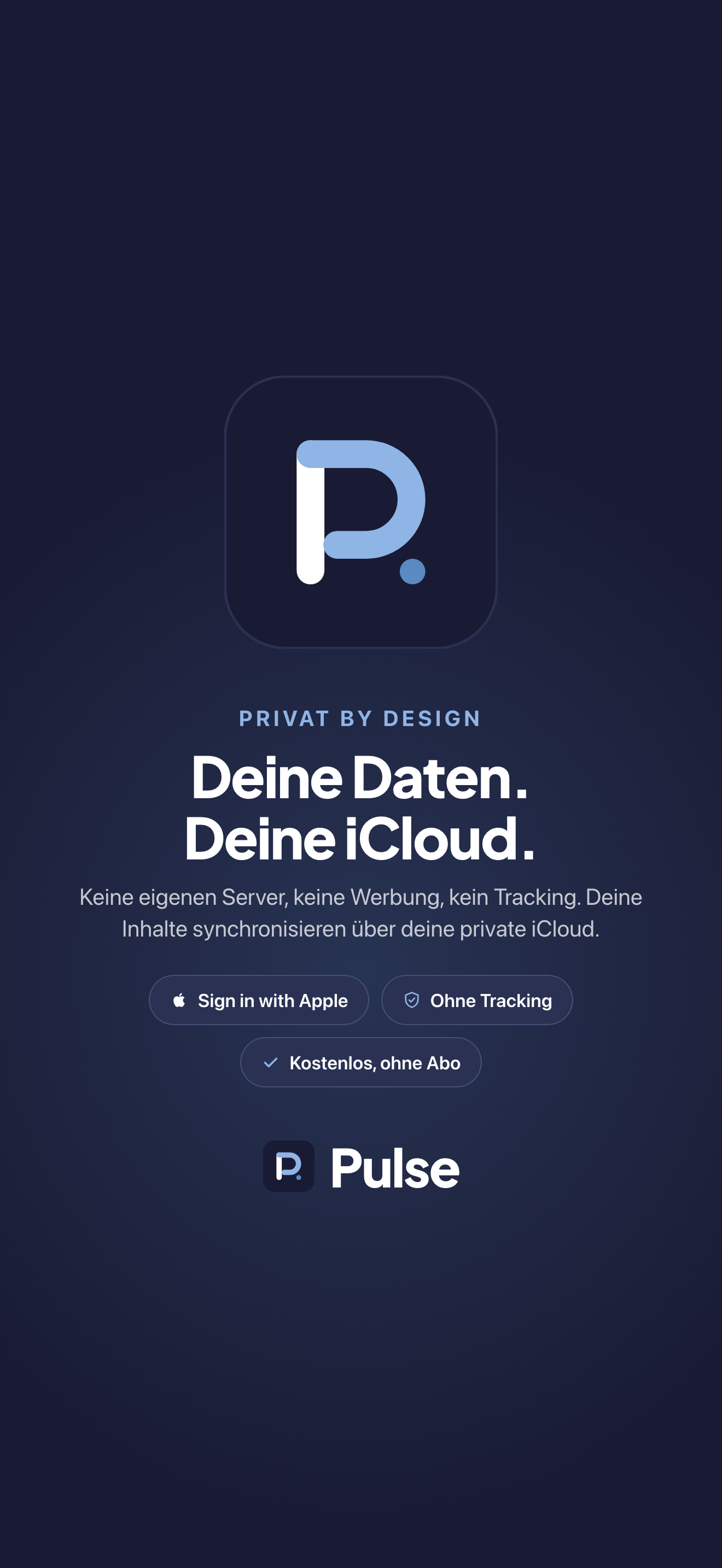 Pulse — Privat by Design